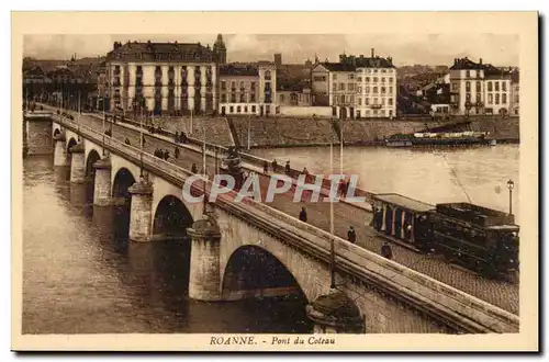 Roanne Ansichtskarte AK Pont du coteau