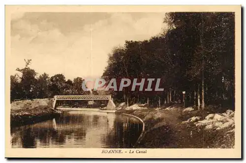 Roanne Cartes postales Le canal