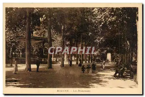 Roanne Cartes postales Les promenades