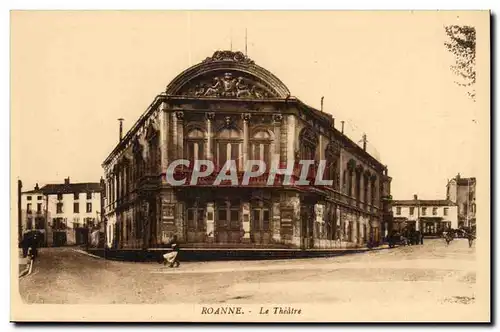 Roanne Cartes postales Le theatre