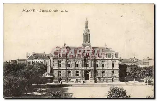 Roanne Cartes postales Hotel de ville