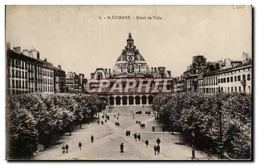 Saint Etienne Cartes postales Hotel de ville