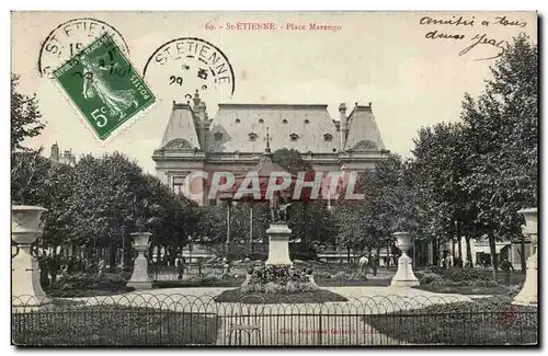 Saint Etienne Cartes postales Place Marengo