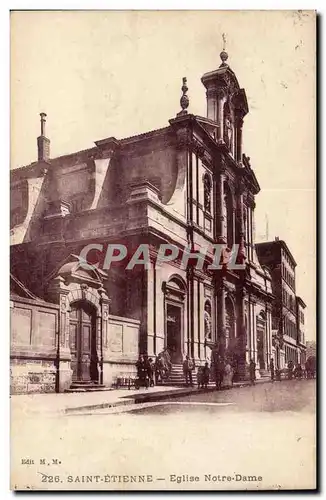 Saint Etienne Cartes postales Eglise Notre Dame