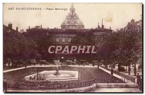 Saint Etienne Cartes postales Place Marengo