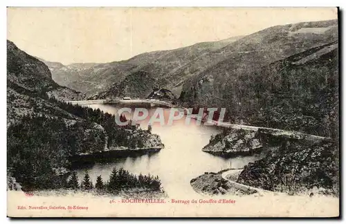Rochetaillee Cartes postales Barrage du gouffre d'enfer