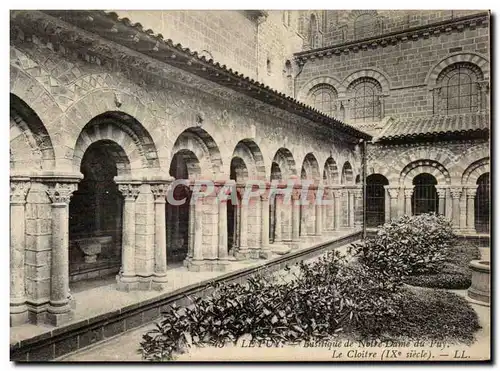 Le Puy Cartes postales Basilique de notre Dame du Puy