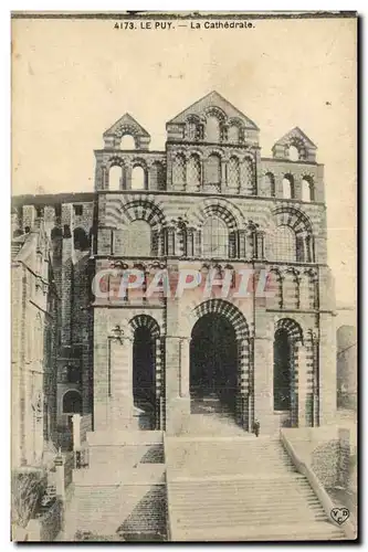 Le Puy Cartes postales La cathedrale