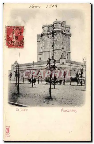 Vincennes Cartes postales Le donjon