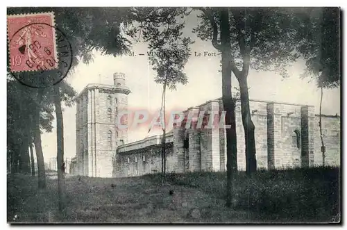 Vincennes Cartes postales Le fort