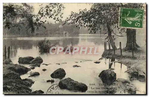 Vincennes Cartes postales Lac Daumesnil vers le lac Daumesnil