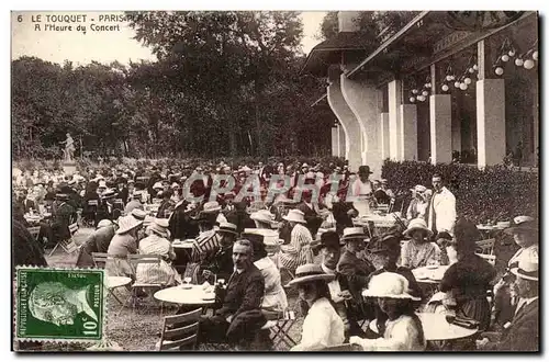 Le Touquet Cartes postales Paris Plage A l&#39heure du concert