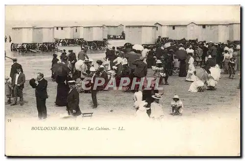 Boulogne sur Mer Cartes postales Les cabines