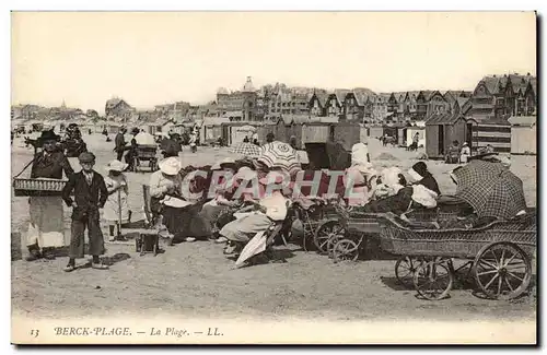 Beck Plage Cartes postales La plage