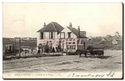 Ambleteuse (en verite Audresselles) Cartes postales L&#39hotel de la plage