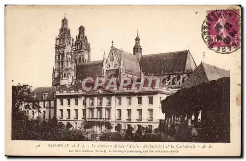 Tours Cartes postales Nouveau musee (ancien archeveche) et la cathedrale