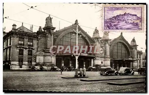 Tours Cartes postales La gare