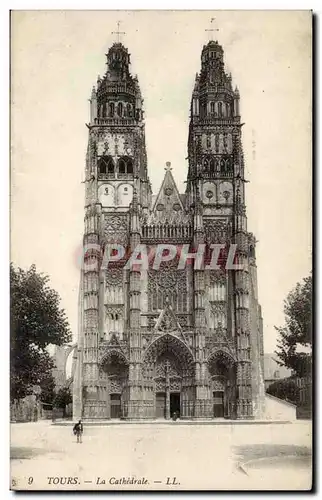 Tours Cartes postales CAthedrale