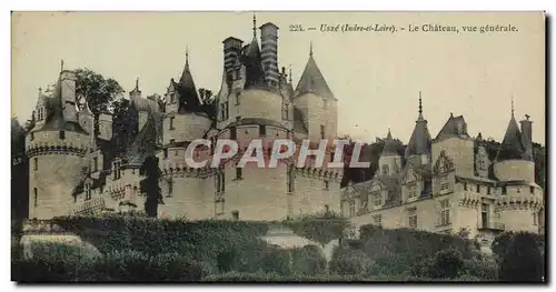 Usse - - Le Chateau - Vue Generale - Ansichtskarte AK