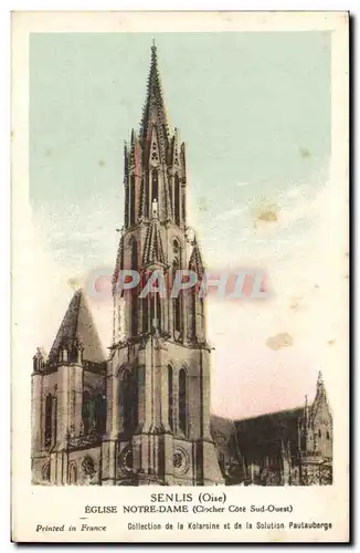 Senlis Ansichtskarte AK Eglise Notre DAme