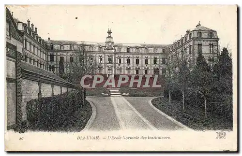 Beauvais Cartes postales L&#39ecole normale d&#39instituteurs