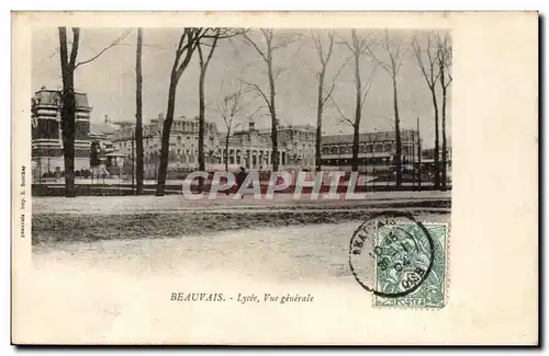 Beauvais Cartes postales Lycee Vue generale