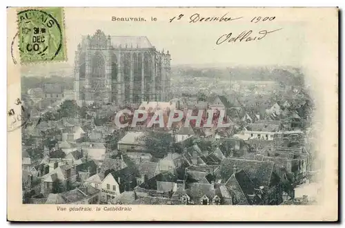 Beauvais Cartes postales Vue generale de la cathedrale