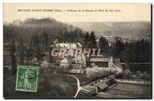 Bethisy Saint Pierre Cartes postales Chateau de la Douye et Pate du roi Jean