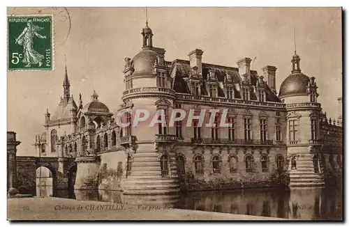 Chantilly Cartes postales Le chateau