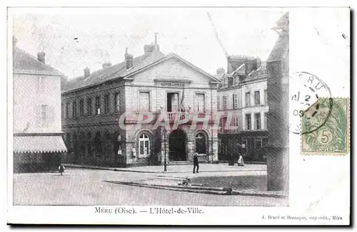 Meru Cartes postales L&#39hotel de ville