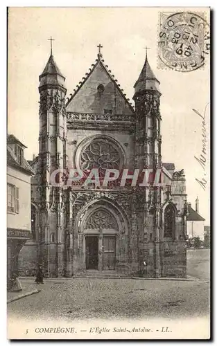 Compiegne Cartes postales Eglise Saint Antoine