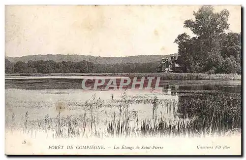 Foret de Compiegne Ansichtskarte AK Les etangs de Saint Pierre