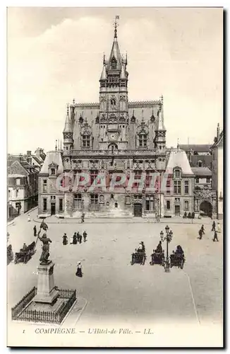 Foret de Compiegne Cartes postales L&#39hotel de ville