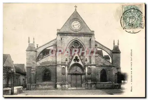 Mouy Cartes postales Eglise vue de face