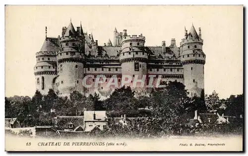 Pierrefonds Cartes postales Chateau