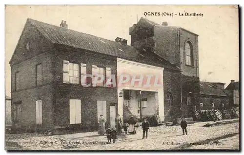 Ognes Cartes postales la distillerie
