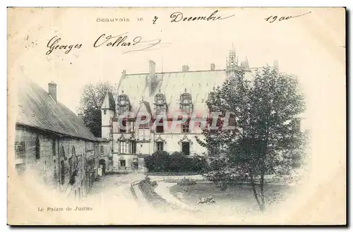 Beauvais Cartes postales Le palais de justice