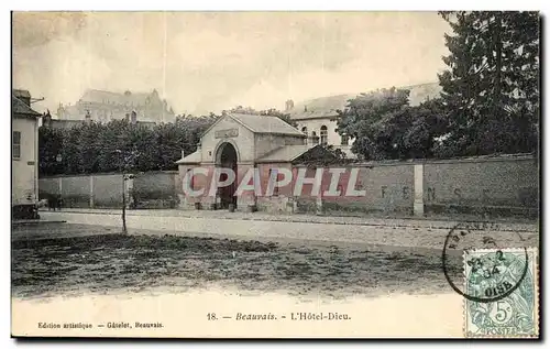 Beauvais Cartes postales Hotel Dieu