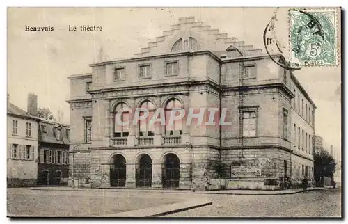 Beauvais Cartes postales Le theatre