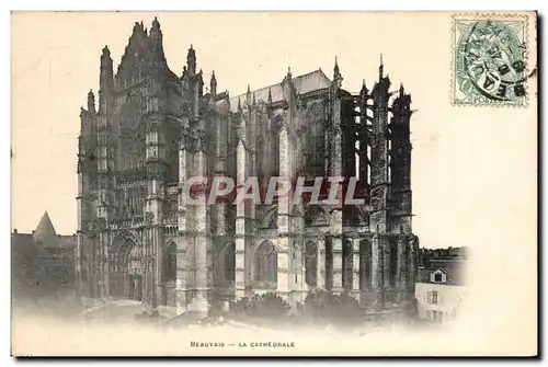 Beauvais Ansichtskarte AK Eglise Sainte Etienne