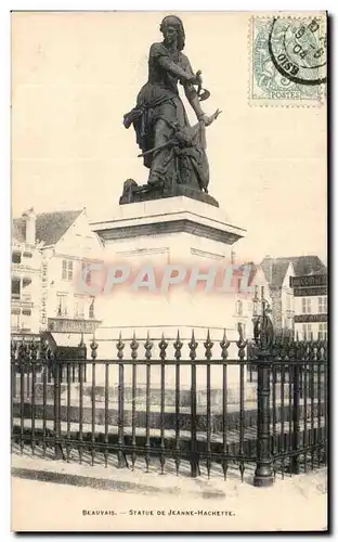 Beauvais Cartes postales Statue de Jeanne Hachette