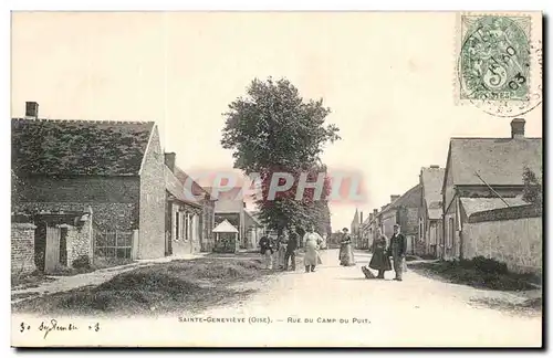 Sainte Genevieve Cartes postales Rue du CAmp du puits