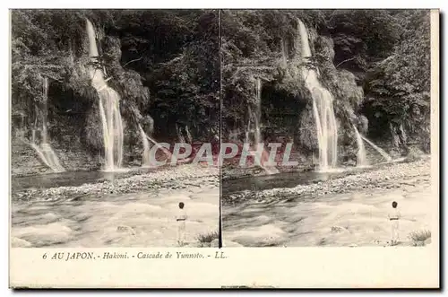 Japon Japan Cartes postales Kakoni Cascade Yunnoto