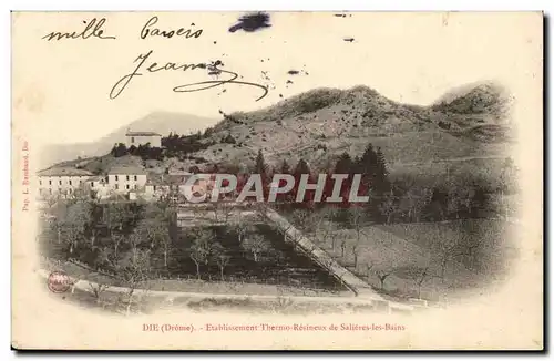 Die Cartes postales Etablissement thermal Resineux de SAlieres les Bains
