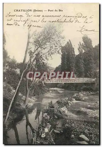 Chatillon Cartes postales pont du Bes