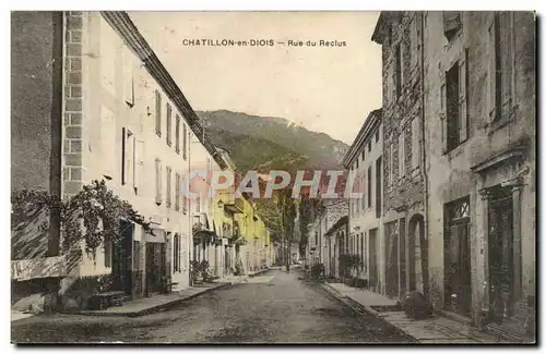 Chatillon en Dios Cartes postales Rue du Reclus