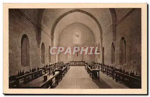 Cartes postales Abbaye de ND d'Aiguebelle par GRignan Le refectoire