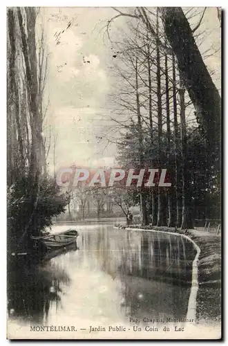 Montelimar Cartes postales Jardin public Un coin du lac