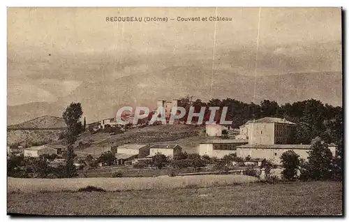Recoubeau Cartes postales Couvent et chateau