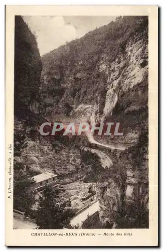 Chatillon en Diois Cartes postales Route des Gats